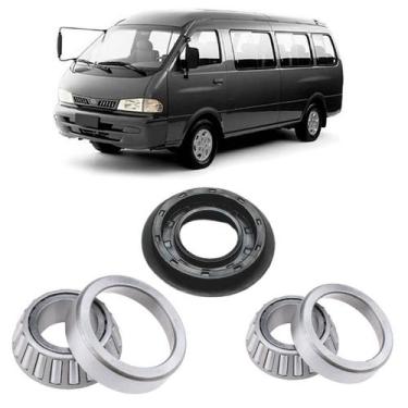 Imagem de Rolamentos Pinhão Diferencial KIA Besta 2.7D kit - AD Parts