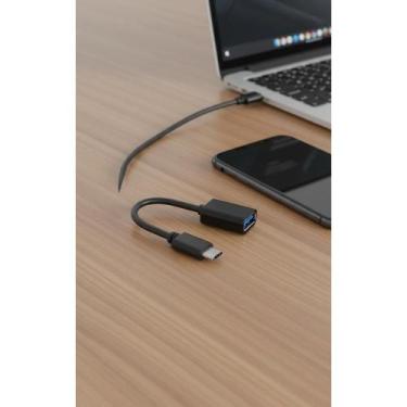 Imagem de 2x Adaptador Tipo C OTG: Pendrive no Celular  Rápida Transf - Congratu