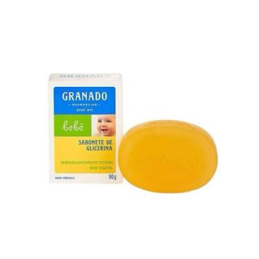 Imagem de Sabonete Infantil Baby Bebê Granado Glicerina 90g Cx 12 Uni