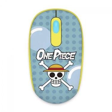 Imagem de Mouse Gamer Wireless Akko One Piece Smart 1 Azul, 1200Dpi, Sem Fio