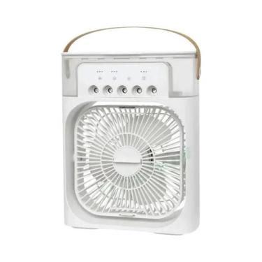 Imagem de Mini Umidificador De Ar 3 Em 1, Ventilador USB Silencioso, Refrigerado