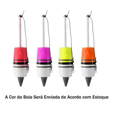 Imagem de Boia De Arremesso Para Pesca N12 Cor Sortid 20g - Bóias Barão