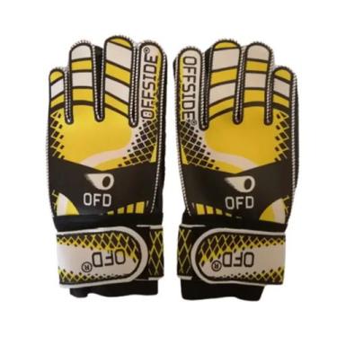 Imagem de Luva de Goleiro Offside Futebol de Campo Adulto, Amarelo, G