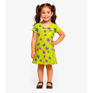 Imagem de Vestido Menina Infantil Select Verde