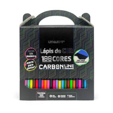 Imagem de Lápis de Cor Linha Carbon Line LeoLeo Escolha Tipo e Quantidade de Cor