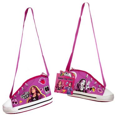 Imagem de Bolsa Emilly Vick Design Criativo Formato de Tênis Visual Moderno Rosa Baby Brink