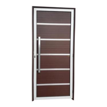 Imagem de Porta Lambril Premium com Puxador Super 25 210cm x 90cm Brimak Abertur