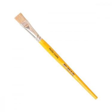 Imagem de Pincel Compel Chato Cerda Branca 12 - Kit C/6 PC