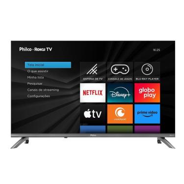 Imagem de Smart TV 32" Philco Roku TV Dolby Audio HDR10 P32CRB