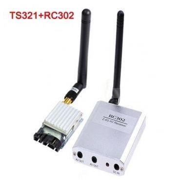 Imagem de Kit Transmissor e Receptor de Video 2.4GHz 8 Canais TS321 RC302 RC - R