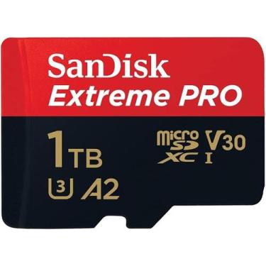 Imagem de Cartão de Memória SanDisk Extreme PRO MicroSDXC UHSI 1TB com Adaptador