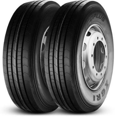 Imagem de Kit 2 Pneu Xbri 295/80R22.5 150/147M TL Liso Ecoplus