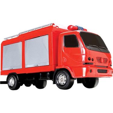 Caminhão De Brinquedo Carreta Caçamba Iveco Hi Way Miniatura - R$ 62