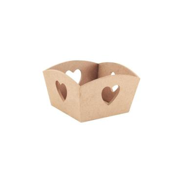 Imagem de Cesta Mdf Le Coração 14x14x8cm