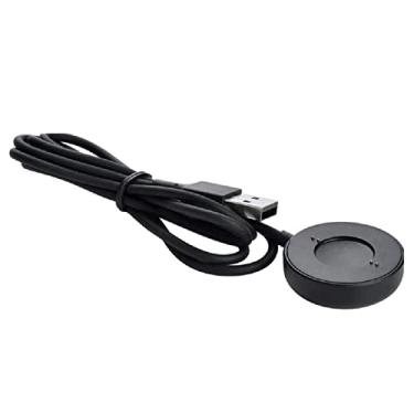 Imagem de 1 x cabo de carregamento sem fio para Fossil Gen 4 5 para relógios Michael Kors Runway, base de carregamento sem fio 5V 0,5A