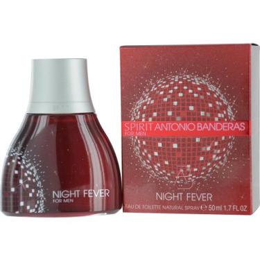 Imagem de Antonio Banderas Spirit Night Fever Eau De Toilette Spray para homens, 50 ml