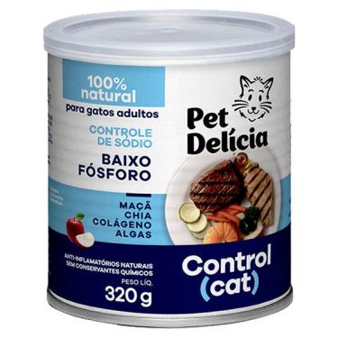 Imagem de Ração Úmida Pet Delícia Control Cat Baixo Fósforo - 320 g