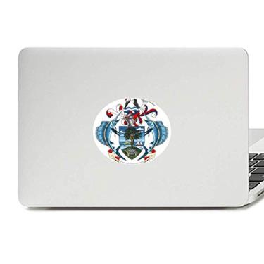 Imagem de Emblema Nacional da África Seychelles Emblema de Vinil Adesivo para Laptop Adesivo Notebook