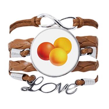 Imagem de DIYthinker Pulseira com estampa de produtos de cuidados com a saúde da pílula laranja para presente