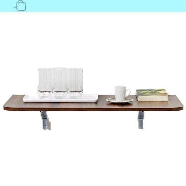 Imagem de Mesa Retrátil De Parede Cozinha Suspensa Dobrável Bemfixa