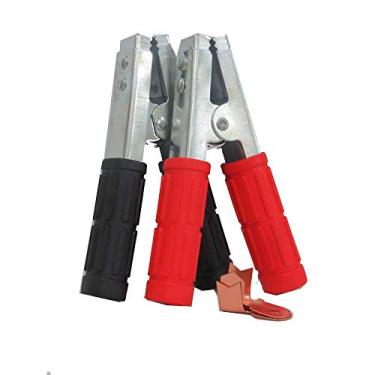 Imagem de Garra Jacaré Para Bateria Chupeta 600a 2 Peças Emborrachado