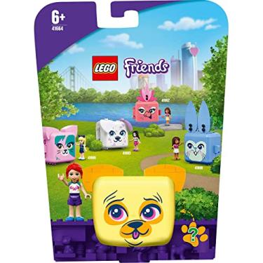 Imagem de LEGO Friends Mia's Pug Cube 41664 kit de montagem; brinquedo de pug criativo presente para crianças com um mini boneca Mia; brinquedo para cães é o presente perfeito para crianças que amam conjuntos portáteis, novo 2021 (40 peças)