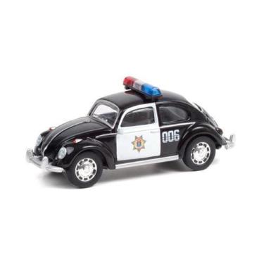 Imagem de Volkswagen Fusca Classic Beetle - Polícia - Greenlight - 1/64