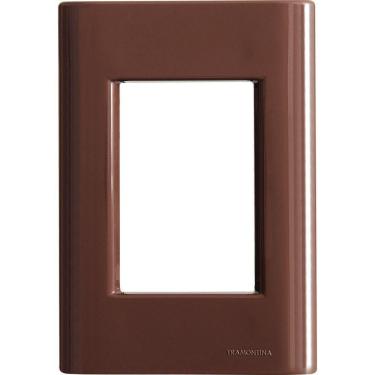 Imagem de Placa 3 Postos 4x2 Tramontina Giz Madeira Sem Suporte Tramontina