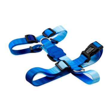 Imagem de Dog Trip Brasil Coleira Peitoral Para Cachorro Cães Modelo H Tradicional Tamanho Porte Grande Médio Pequeno (M, Maldives)