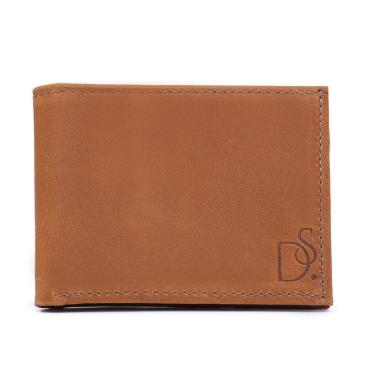 Imagem de Carteira Masculina Couro Resistente Porta Moedas Ziper Repartiçoes Cartoes E Documentos