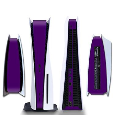 Imagem de Side Protective Film Sticker PS5 Disk Edition Skin Sticker Decal Cover for PS5 Console (Purple)