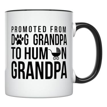 Imagem de Caneca YouNique Designs You're Going To Be A Grandpa, 325 ml, anunciada para vovô de gravidez