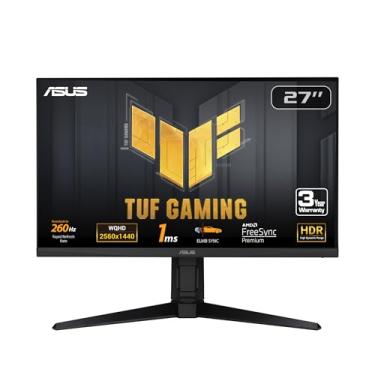 Imagem de ASUS Monitor de jogos G-SYNC de 27 polegadas 1440P 260Hz 1ms com desfoque de movimento extremamente baixo