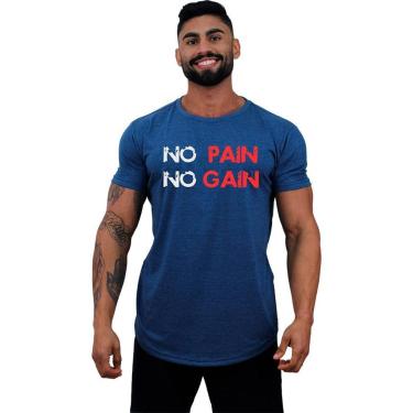 Imagem de Camiseta Longline MXD Conceito No Pain No Gain Masculina-Masculino