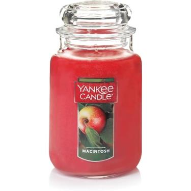 Imagem de Yankee Candle Vela perfumada em pote de 650 ml, grande, Macintosh