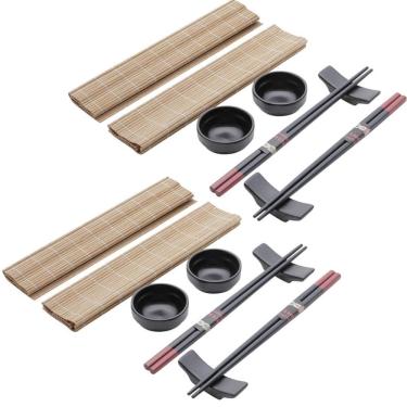 Imagem de Conjunto para Sushi 4 Pessoas Lyor Esteira Molheira Suporte