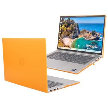 Imagem de mCover Capa compatível apenas com notebooks HP ProBook série G11 2024 ~ 2025 de 14 polegadas HP ProBook 440/445 G11, laranja