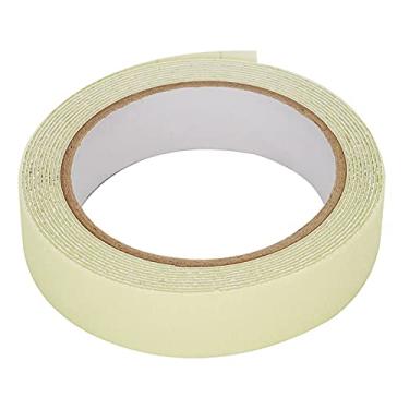 Imagem de Fita antiderrapante de 3 metros, degraus de escada adesivos luminosos e antiderrapantes de PVC, fita de decoração de aviso de segurança Fita de segurança de alta tração para decks (Luz noturna completa 2,5 CM * 3 M)