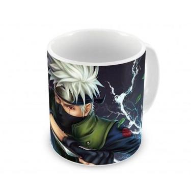 Imagem de Caneca Naruto Kakashi Geek Premium Branca