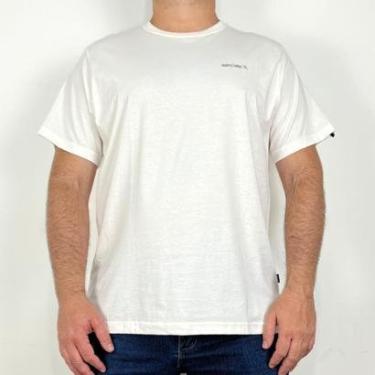 Imagem de Camiseta Rip Curl Brand Logo Bone Tamanho Grande-Masculino
