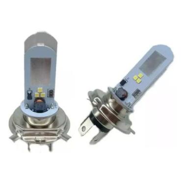 Imagem de Lampada H4 Led Super Branca Yamaha Ybr Factor 125 E 150 - BULB