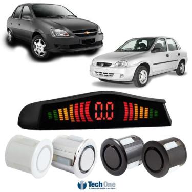 Imagem de Sensor De Estacionamento Ré Display Led Chevrolet Classic - Tech One, 
