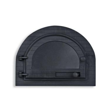 Imagem de Porta Forno Ferro Igloo Com Vidro Libaneza 31,0x36,5cm - Art Mil M