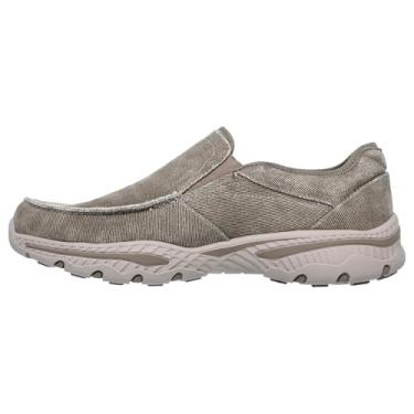 Imagem de Skechers Tênis masculino com ajuste relaxado - Creston-Moseco, Cinzento-acastan, 38