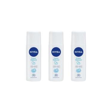Imagem de Desodorante Spray Nivea Feminino Fresh 90Ml-Kit C/3Un