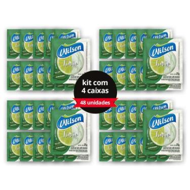 Imagem de Kit 4Cxs de Suco Em Pó Refrescante Sabor Natural Limão 25 G Faz 1 Litr