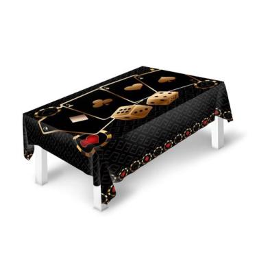 Imagem de Toalha De Mesa 10 Lugares Oxford 300x150 Retangular Cassino - PRESENTE