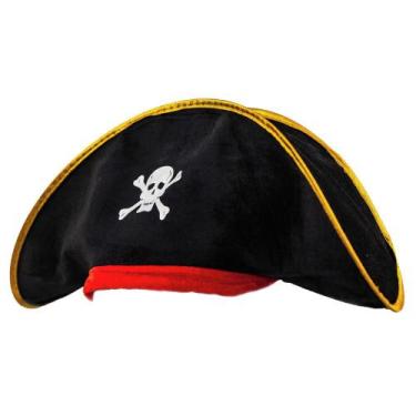 Imagem de Chapéu Fantasia Pirata Com Lenço Carnaval Festa - asp