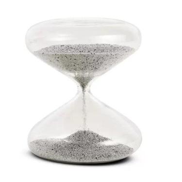 Imagem de Ampulheta Decorativa Enfeites Casa Decoração Sala Escritório - Pra Cas