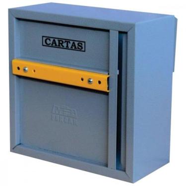 Imagem de Caixa Carta Fercar Chapa Gradil 05 Vertical